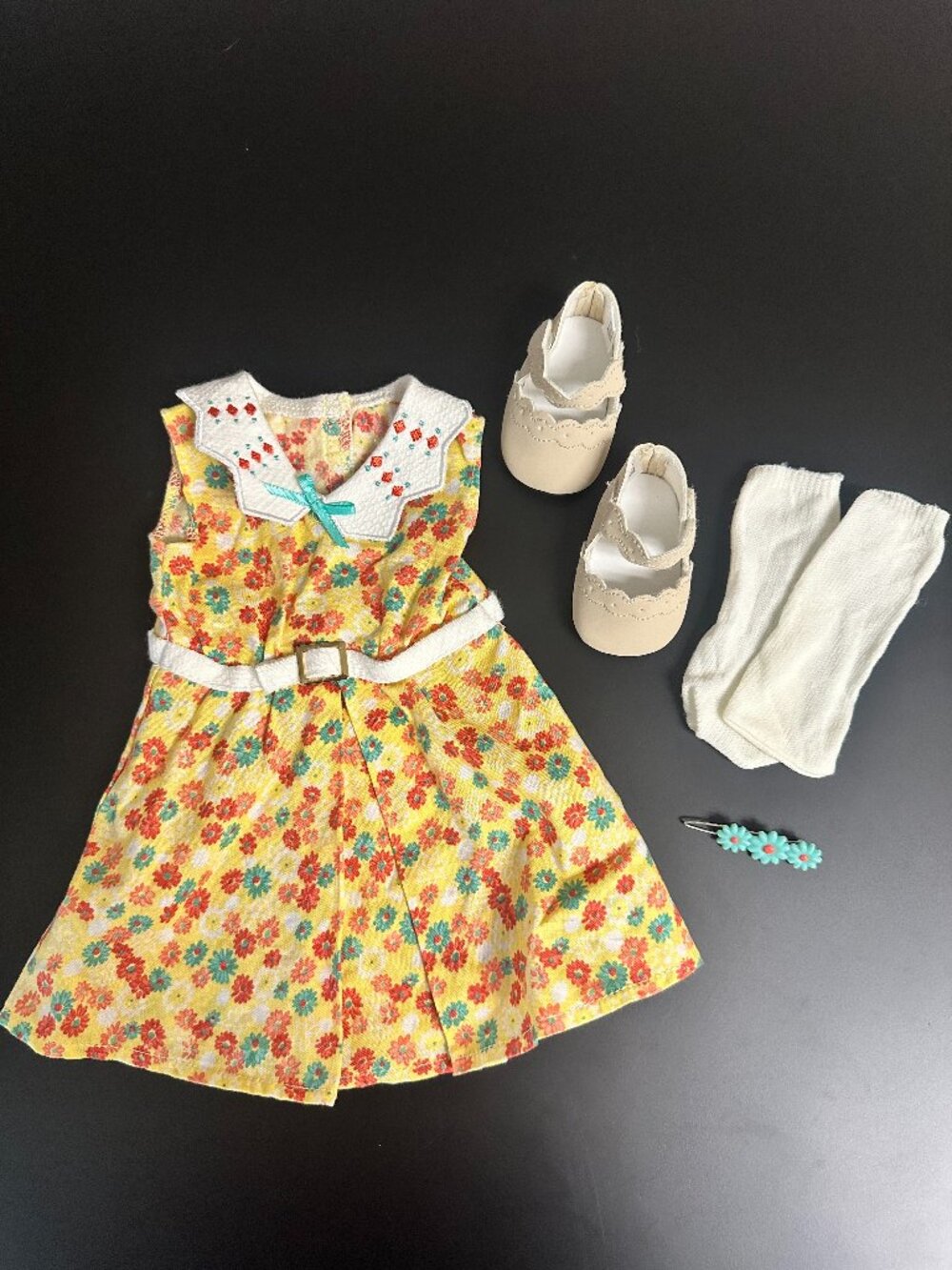 American Girl Doll – Kit Kittredge Floral Print Dress Set 🌸